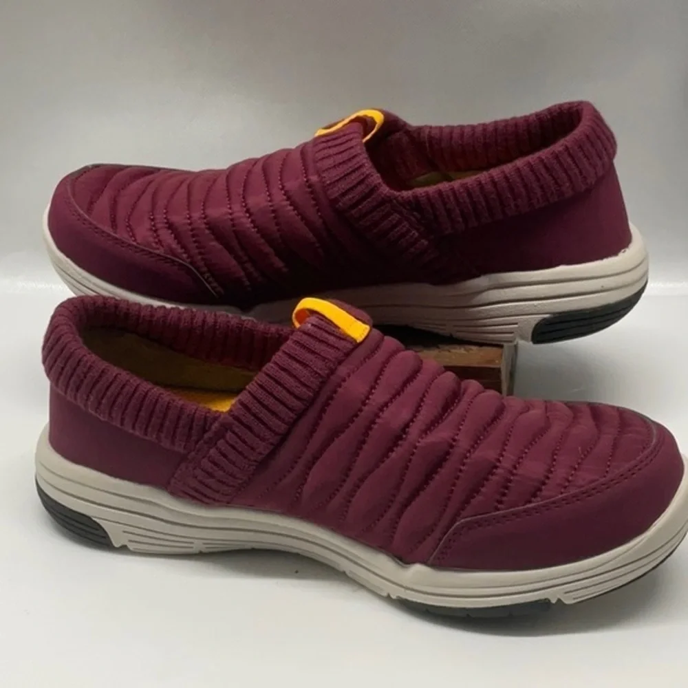 Ryka Water Repellent‎ Slip-On Shoes Aspen 2 Burgundy - Medium - 8